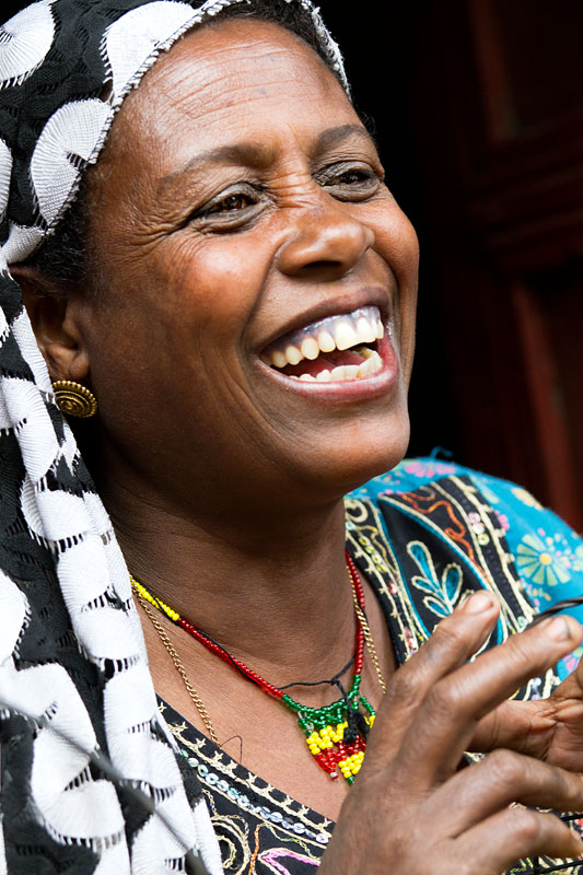 255   Laughing woman   Ethiopia